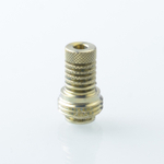 Дрип-тип MONARCHY Lazy Knurled 510 (Titanium)