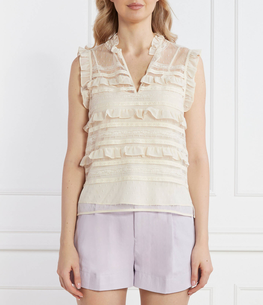 Блузка TWINSET - бежевый(241TP2042)