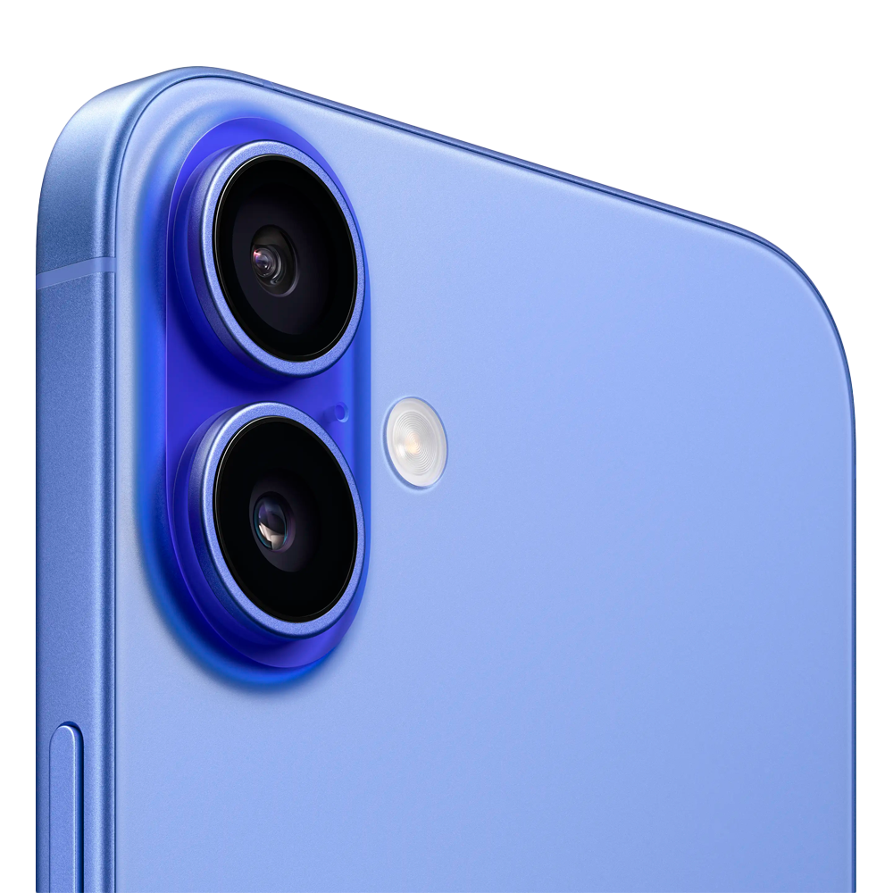 Смартфон Apple iPhone 16 Plus 128GB, Nano-SIM + eSIM, Ultramarine (Фиолетовый)