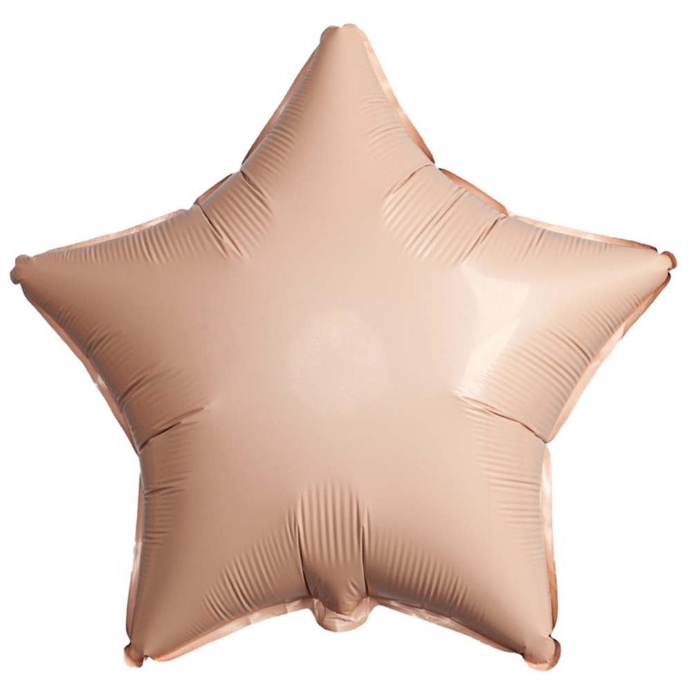 Шар фольгированный Звезда 46 см (Розовый)