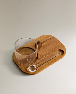 Zara Home кувшин из боросиликатного стекла, цвет прозрачный, 7 см · 0265/207