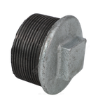 Заглушка чугун оц Ду 20 (3/4") НР Fittex PLUS