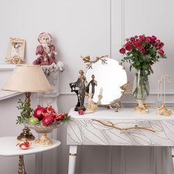 Зеркало Терра настольное Найт Амбер