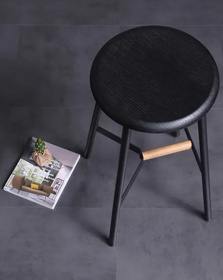 Барный стул Mont, 75 см, черный