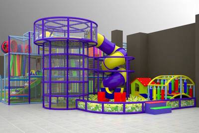 Детский игровой лабиринт  «Городок Приключений»