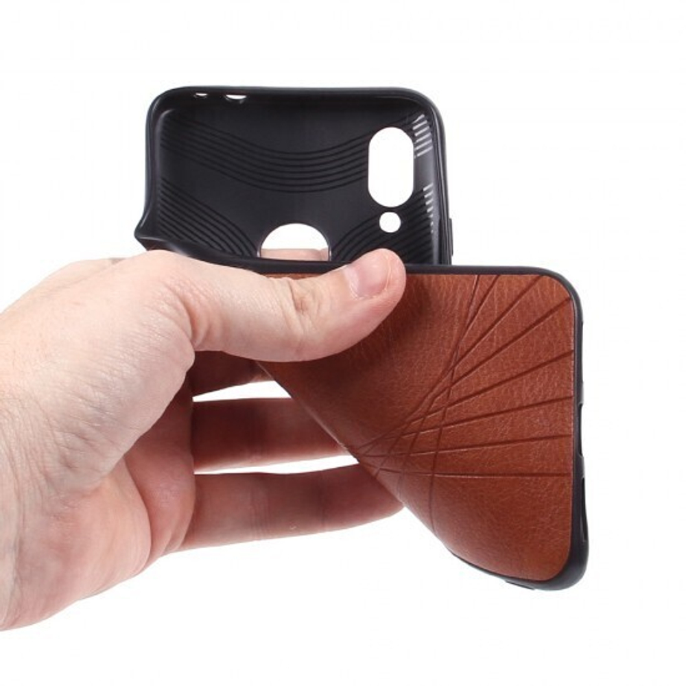 Чехол ТПУ под кожу для Xiaomi Redmi 7, 011178 Красный