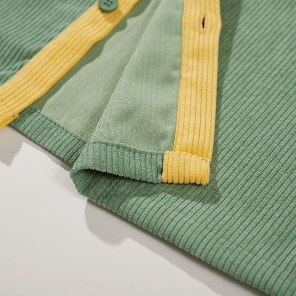 Рубашка Velvet Button Зеленая - фото 7