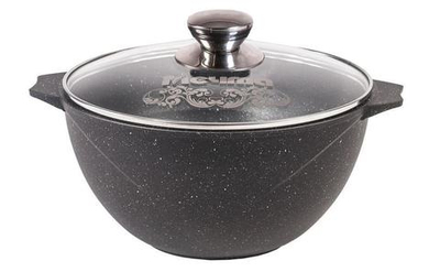 Казан АП 5л д/плова Гранит Black Brown 55802 (4)