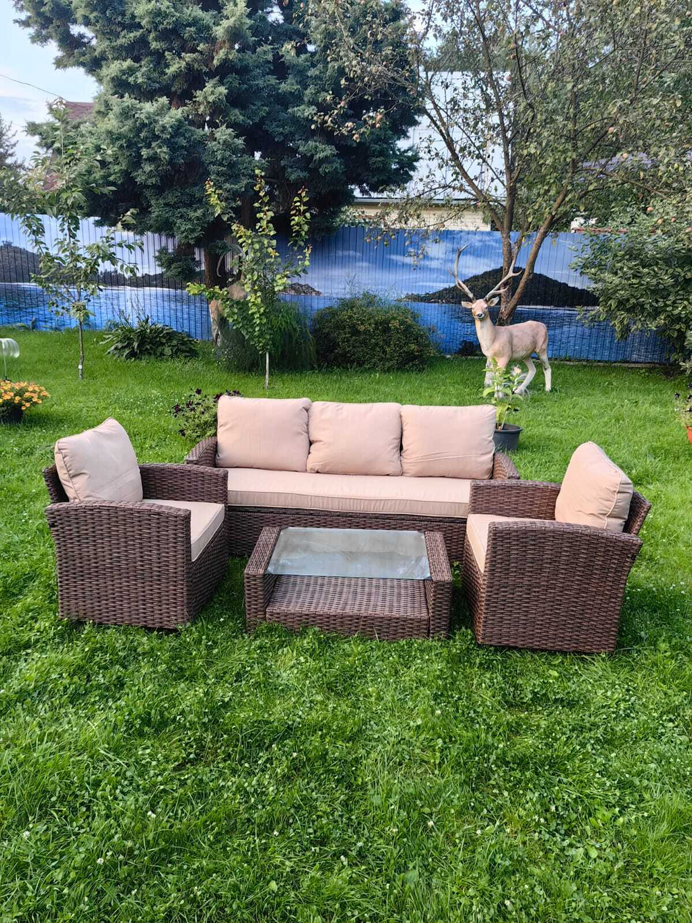 Комплект мебели из искусственного ротанга Сантьяго Terrace Set Шоколад