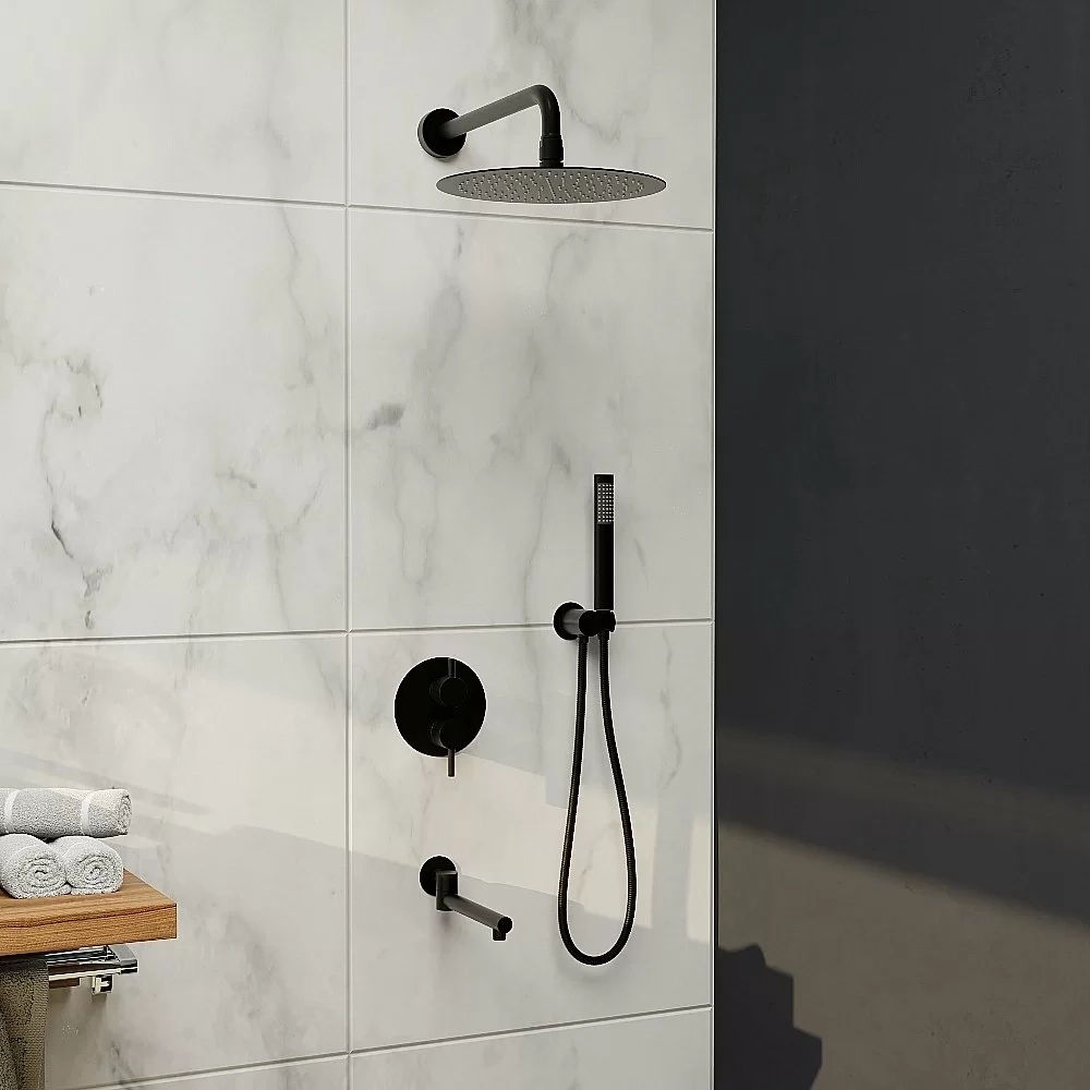 Душевая система RGW Shower Panels SP-55B 51140855-04 черная