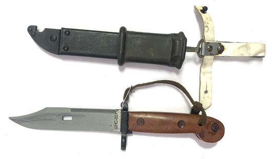 Макет ММГ штык-ножа 6Х3 образца 1959 г для АКМ, СВД. Ножны металл