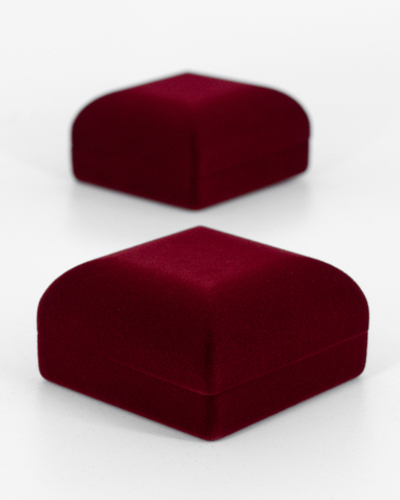 Футляр квадратный, серия "Классика", 75х75х40 мм