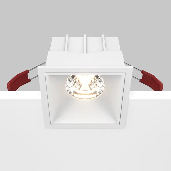 Встраиваемый светильник Альфа / Alfa LED 15 Вт 3000 К 36° с функцией диммирования Technical dl043-01-15w3k-d-sq-w