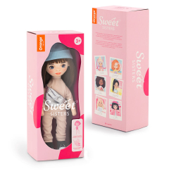 Кукла Orange Toys Sweet Sisters Sophie в бежевом спортивном костюме 32 см Серия Спортивный стиль.