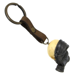 Брелок Череп в химзащите (142)