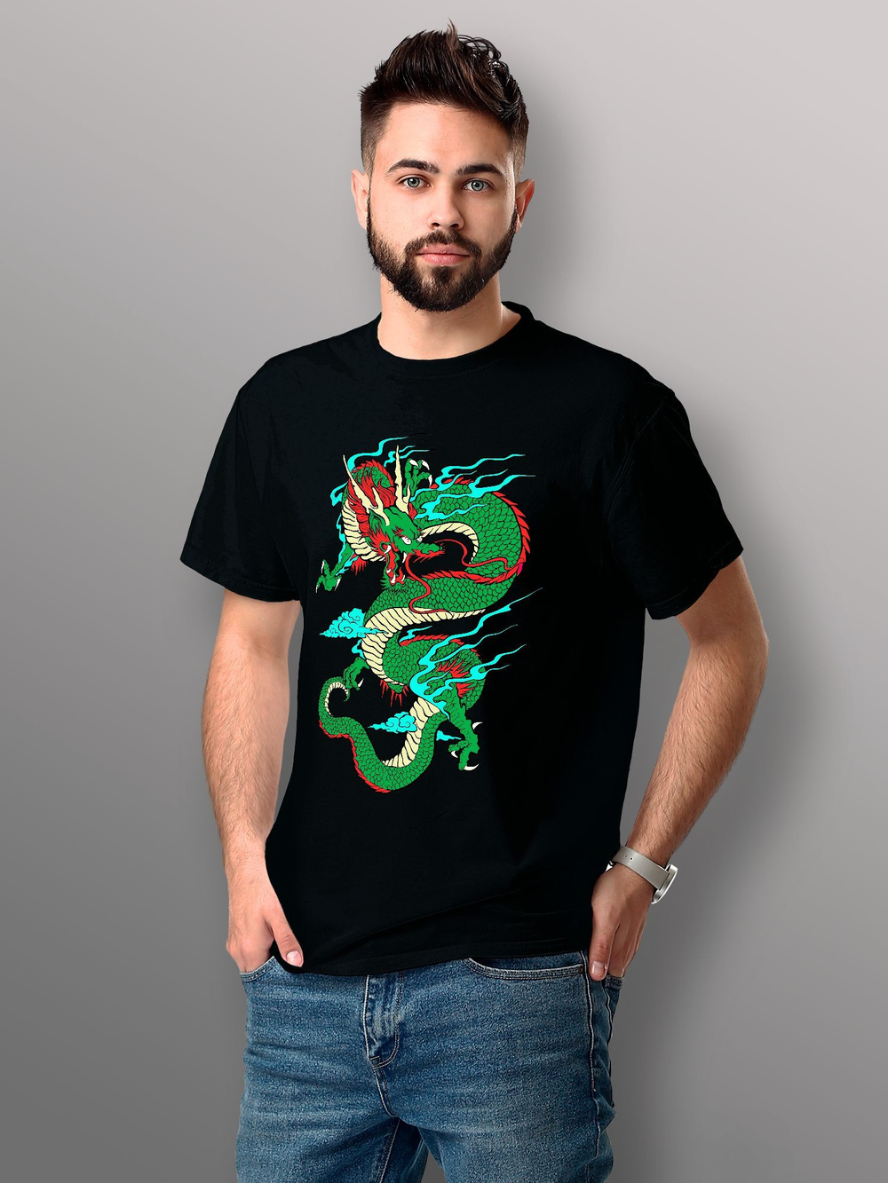 Футболка Восточный дракон