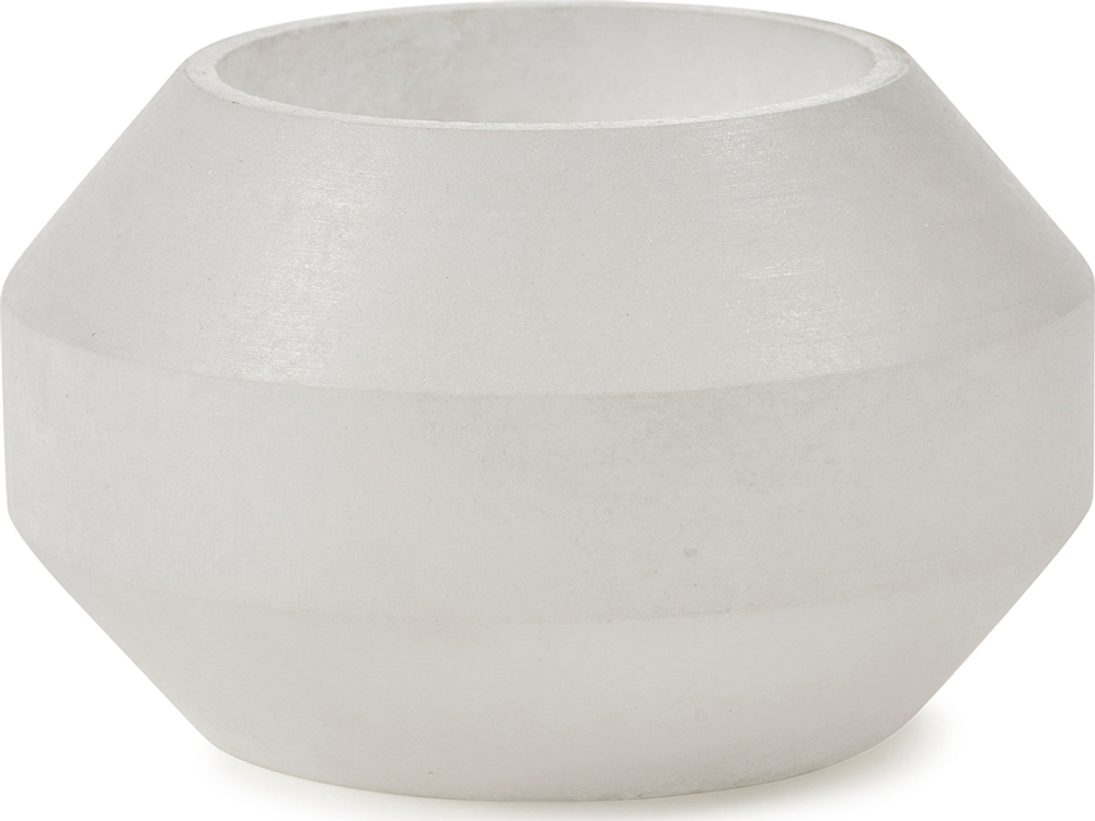 Подсвечник Serax Alabaster, камень, 9 см, белый