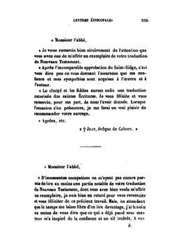 La Sainte Bible. Selon la Vulgate | J.B. Glaire