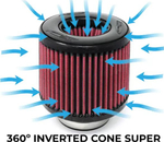 Система холодного впуска BMS Elite Performance Front Mount Intake - Red - G8X S58