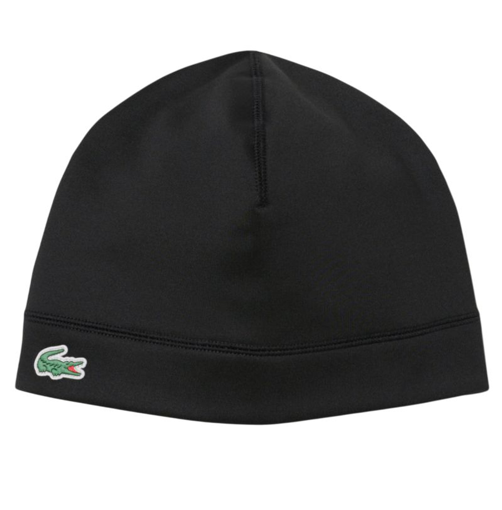 Шапка зимняя Lacoste Sport Polar Fleece Reflective - black