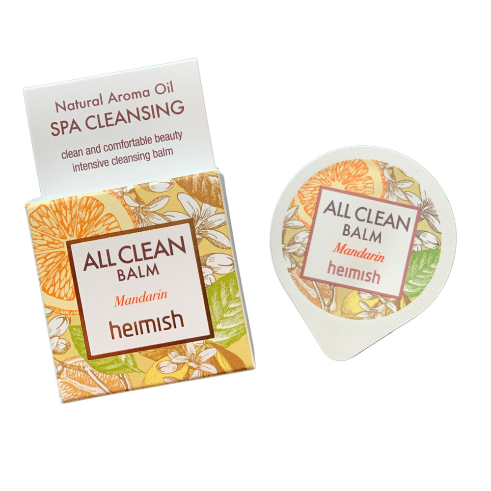 Очищающий бальзам для снятия макияжа с мандарином Heimish All Clean Balm Mandarin