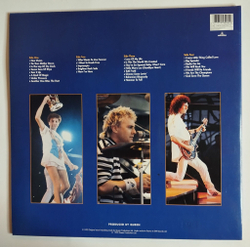 Винтажная виниловая пластинка LP Queen Live At Wembley 86 (UK 1992)