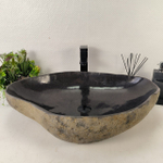 Раковина из речного камня RS-65044 68*48*15 0863