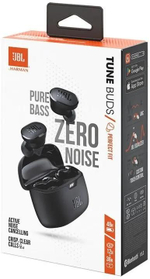 Наушники JBL Tune Buds, Bluetooth, внутриканальные, черный [jbltbudsblk]