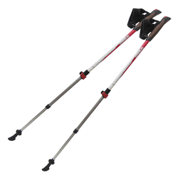 Tramp палки для скандинавской ходьбы Compact (красный-белый)
