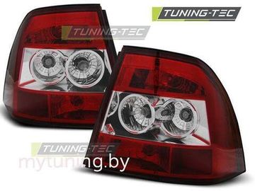 Задние фонари Opel Vectra B red white
