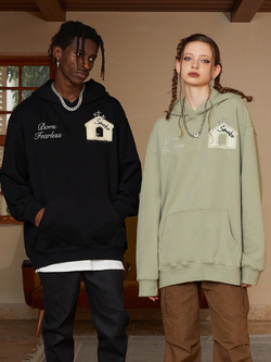 Худи DONSMOKE "Embroidered Church Logo" Oversized Hoodie