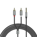 UPA10 double lotus rca audio cable 3.5mm