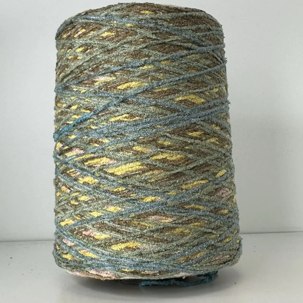 MERYLEBONE - Luxury Selection by Ri.Go; 90% шёлк, 10% п/а; 270м/100гр; col.378, цвет: бирюзовый, желтый, хаки, розовый ; S711