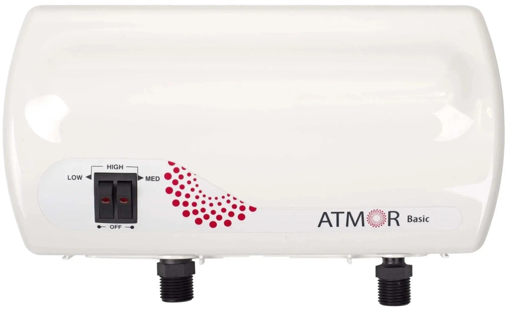 Водонагреватель проточный Atmor Basic 3.5кВт душ (q)