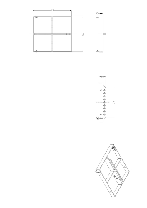 SVS Audiotechnik CASCADE 206A Flybar Рама для подвеса линейного маcсива