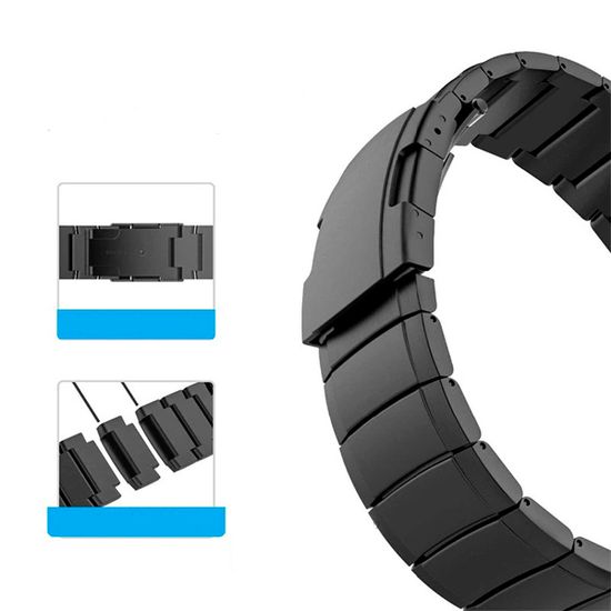 Браслет стальной QuickFit 22 мм для Garmin Fenix 7 / 6 / 5, Forerunner 935 / 945 / 955, instinct, instinct 2, Epix Gen 2 быстросъемный