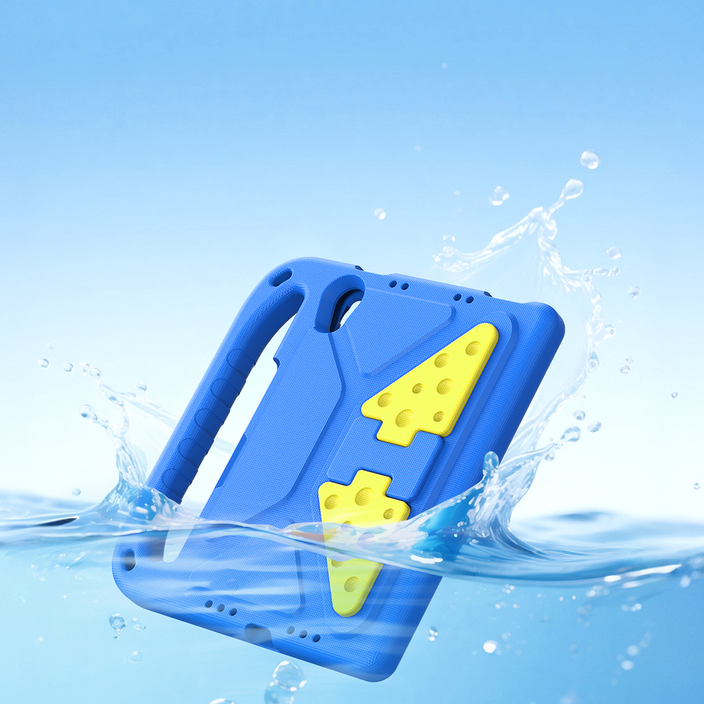 Детский чехол синего цвета на планшет iPad Mini 6 и iPad Mini 7 от Dux Ducis, серия Puff Series Case