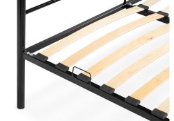 Двуспальная кровать Морика 160х200 черная