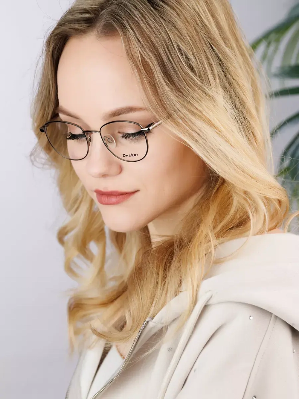 Оправа для очков для зрения металлическая брендовая