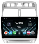Магнитола для Peugeot 307 2001-2008 - FarCar DX017M монитор 9.5" IPS на Android 13, 4+64Гб, CarPlay