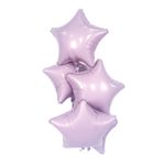 Шар (19''/48 см) Звезда, Орхидея, 1 шт.