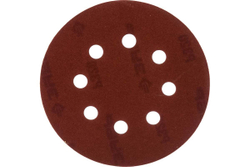 Круг шлифовальный универсальный 5 шт. (125 мм; Р320) "Мастер" Зубр 35562-125-320