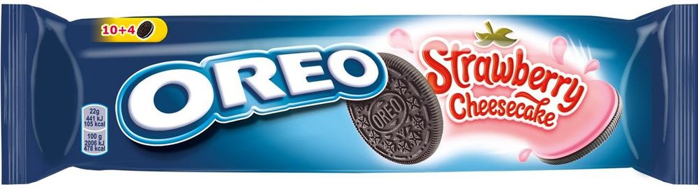 Печенье Oreo клубника 154 гр