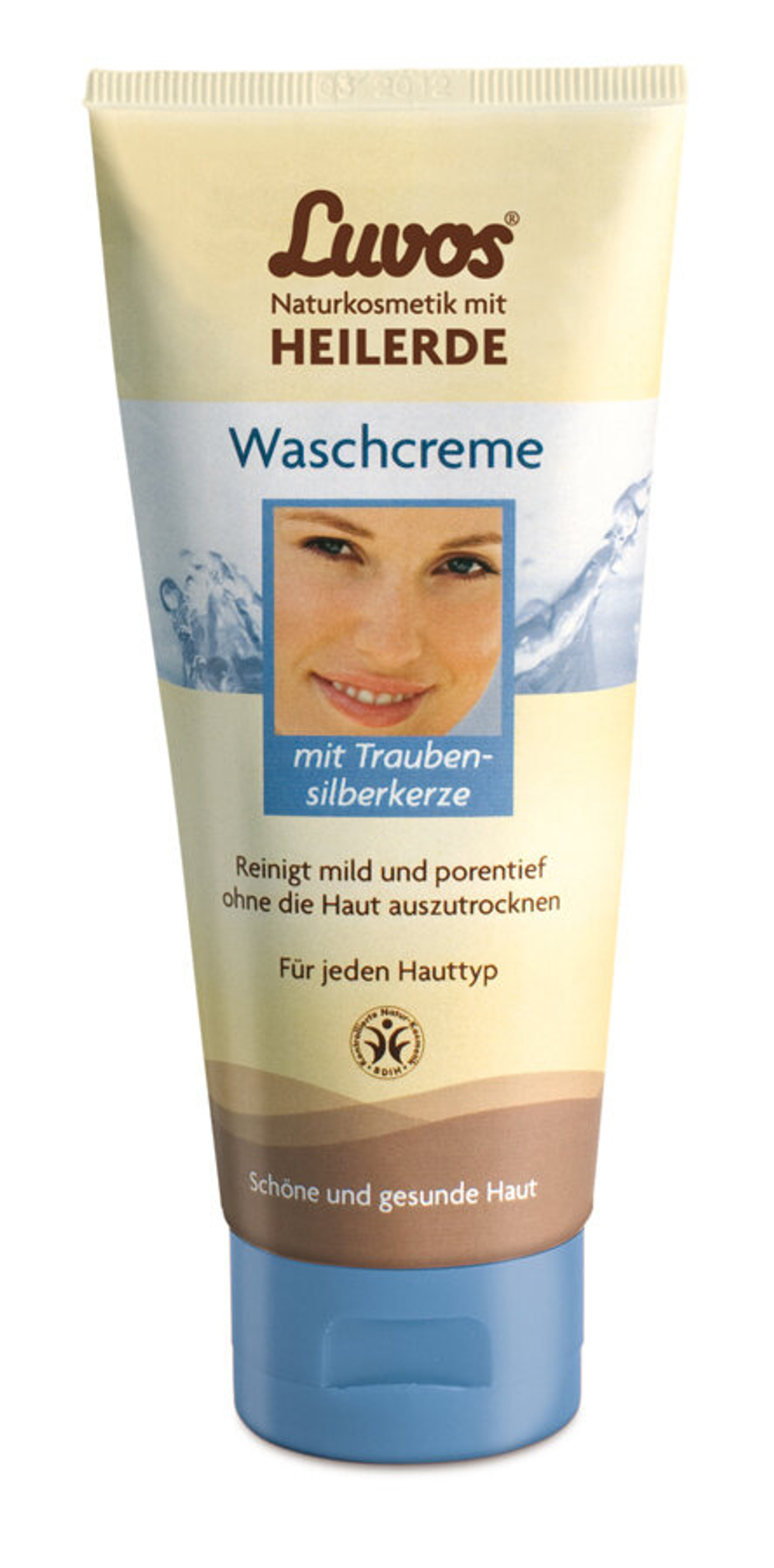 Стиральный крем Luvos, черная свеча, 100 мл