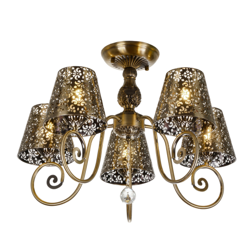 Потолочная люстра MyFar Luna MR1315-5C с подвесками