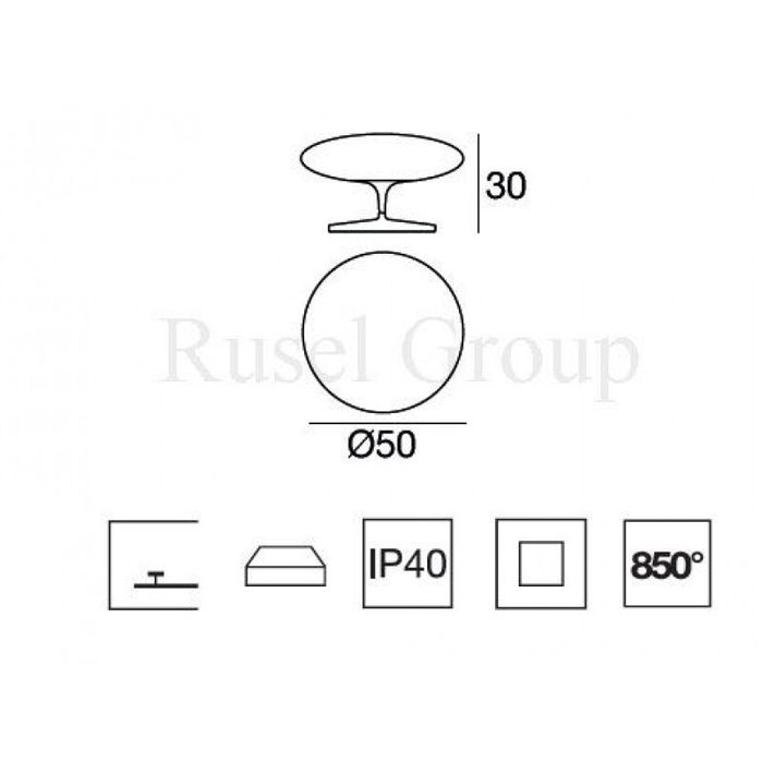 Настольный светильник Linea Light Squash 7947