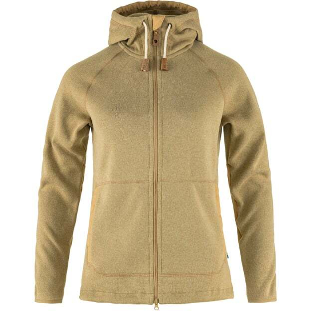 Толстовка женская Fjallraven Övik Fleece Hoodie W 196