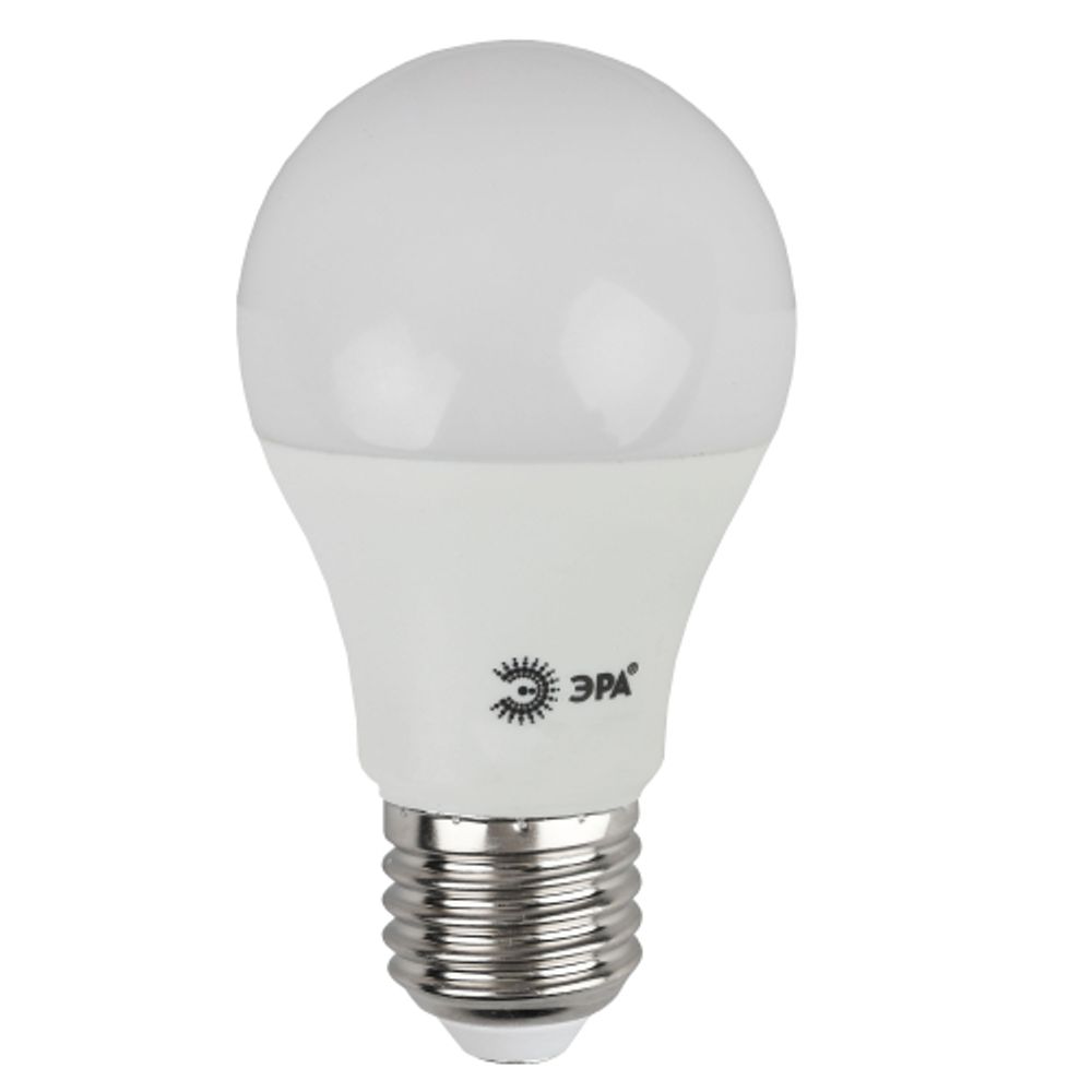 Лампа светодиодная ЭРА RED LINE LED A65-18W-827-E27 R 18Вт груша теплый белый свет Е27 | Лампы cветодиодные Груша (A)