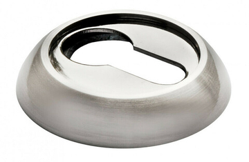 Накладка на евроцилиндр МН-КН SN/BN (бел.никель/черн.никель) 1/10 "Morelli"