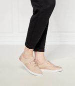 Кеды CANVAS LACE UP Tommy Hilfiger - бежевый(FW0FW07805)
